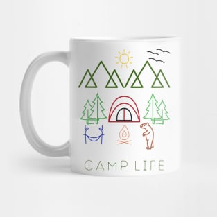 Camp Life - Full Color Mug